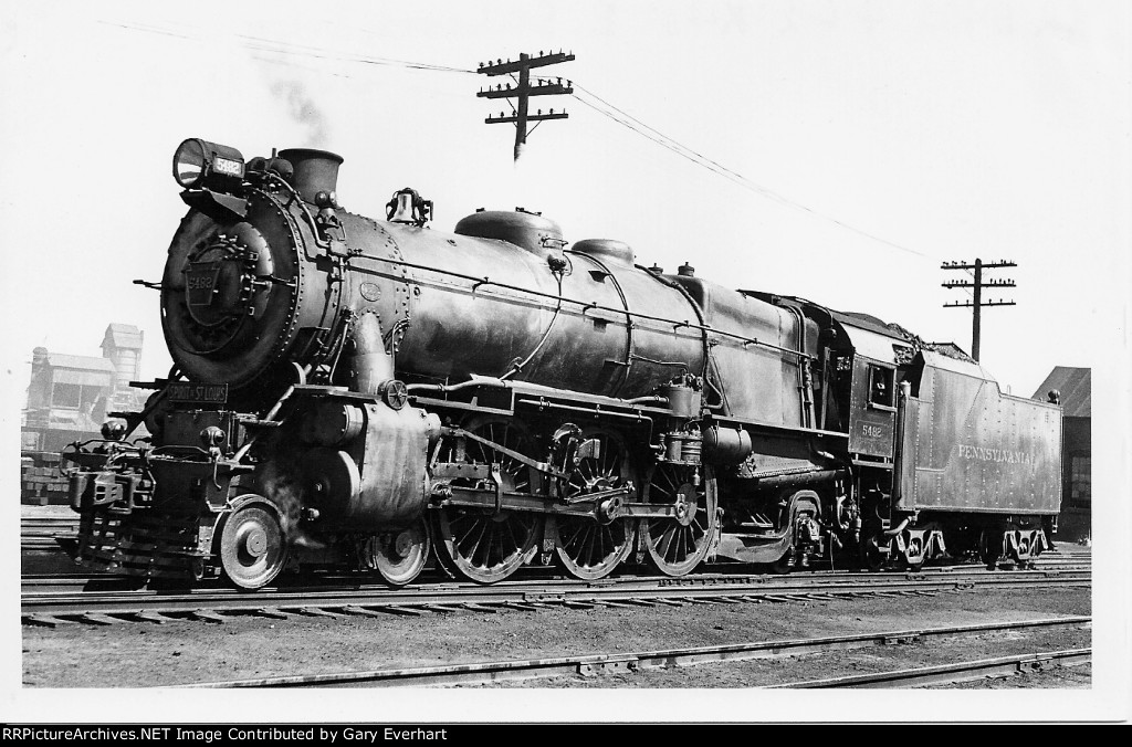 PRR 4-6-2 #5482 - Pennsylvania RR